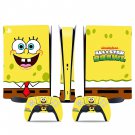 SpongeBob SquarePants decal skin for PS5 digital Console & 2 Controllers