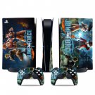 Jump Force decal skin for PS5 digital Console & 2 Controllers