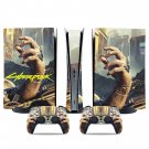 Cyberpunk decal skin for PS5 digital Console & 2 Controllers