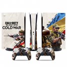 Black ops Cold War decal skin for PS5 digital Console & 2 Controllers