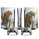 Monster Hunter decal skin for PS5 digital Console & 2 Controllers