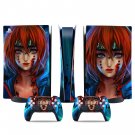 Naruto decal skin for PS5 digital Console & 2 Controllers