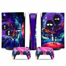 Rick and Morty decal skin for PS5 digital Console & 2 Controllers