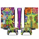 Rick and Morty decal skin for PS5 digital Console & 2 Controllers