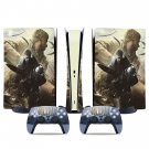 Resident Evil Village decal skin for PS5 digital Console & 2 Controllers