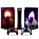 Naruto decal skin for PS5 digital Console & 2 Controllers