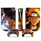 Naruto decal skin for PS5 digital Console & 2 Controllers