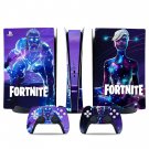 Fortnite decal skin for PS5 digital Console & 2 Controllers