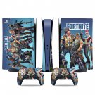 Fortnite decal skin for PS5 digital Console & 2 Controllers