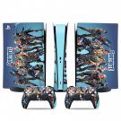 Fortnite decal skin for PS5 digital Console & 2 Controllers