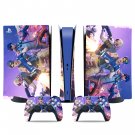 Fortnite decal skin for PS5 digital Console & 2 Controllers