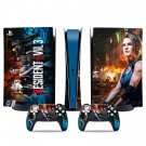 Resident Evil 3 decal skin for PS5 digital Console & 2 Controllers