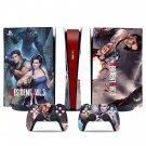 Resident Evil 3 decal skin for PS5 digital Console & 2 Controllers