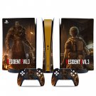 Resident Evil 3 decal skin for PS5 digital Console & 2 Controllers
