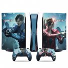 Resident Evil 3 decal skin for PS5 digital Console & 2 Controllers