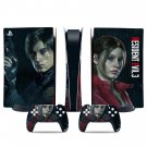 Resident Evil 3 decal skin for PS5 digital Console & 2 Controllers
