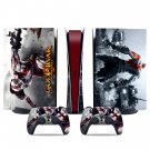God of War Kratos decal skin for PS5 digital Console & 2 Controllers