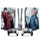 Devil May Cry 5 decal skin for PS5 digital Console & 2 Controllers
