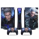 Devil May Cry 5 decal skin for PS5 digital Console & 2 Controllers