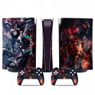 Devil May Cry 5 decal skin for PS5 digital Console & 2 Controllers