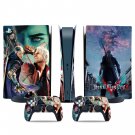 Devil May Cry 5 decal skin for PS5 digital Console & 2 Controllers