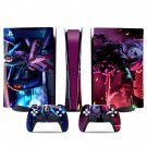 Cyberpunk decal skin for PS5 digital Console & 2 Controllers
