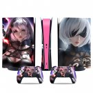 Nier Automata decal skin for PS5 digital Console & 2 Controllers