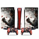 Ghost of Tsushima decal skin for PS5 digital Console & 2 Controllers