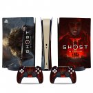 Ghost of Tsushima decal skin for PS5 digital Console & 2 Controllers