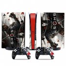 Ghost of Tsushima decal skin for PS5 digital Console & 2 Controllers