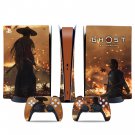 Ghost of Tsushima decal skin for PS5 digital Console & 2 Controllers