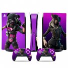 Fortnite decal skin for PS5 digital Console & 2 Controllers