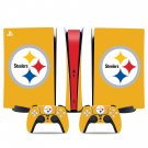 Steelers decal skin for PS5 digital Console & 2 Controllers