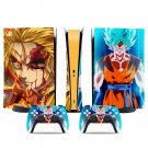 Dragon Ball decal skin for PS5 digital Console & 2 Controllers