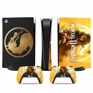 Mortal Kombat 11 decal skin for PS5 digital Console & 2 Controllers