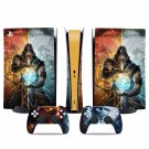 Mortal Kombat 11 decal skin for PS5 digital Console & 2 Controllers