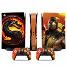 Mortal Kombat decal skin for PS5 digital Console & 2 Controllers