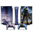 Halo Infinite decal skin for PS5 digital Console & 2 Controllers