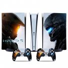 Halo 5 Guardians decal skin for PS5 digital Console & 2 Controllers