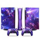 Halo decal skin for PS5 digital Console & 2 Controllers