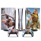 Horizon Forbidden West decal skin for PS5 digital Console & 2 Controllers