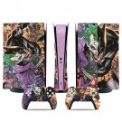 Joker decal skin for PS5 digital Console & 2 Controllers