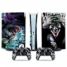 Joker decal skin for PS5 digital Console & 2 Controllers