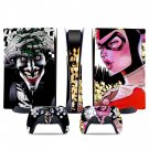 Joker decal skin for PS5 digital Console & 2 Controllers