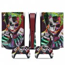 Joker decal skin for PS5 digital Console & 2 Controllers