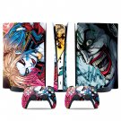 Harley Joker decal skin for PS5 digital Console & 2 Controllers