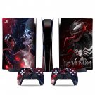 Venom decal skin for PS5 digital Console & 2 Controllers