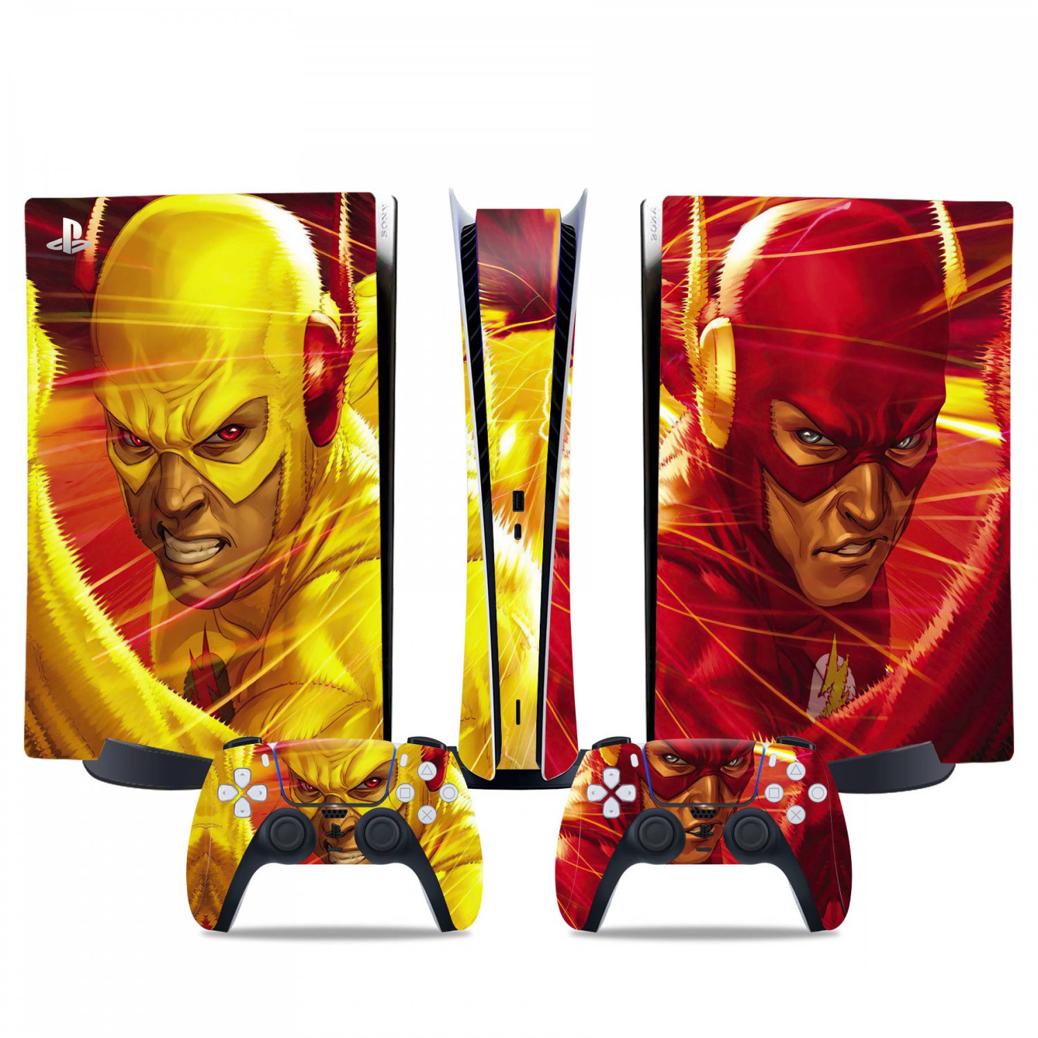 Avengers decal skin for PS5 digital Console & 2 Controllers