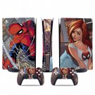 Spiderman decal skin for PS5 digital Console & 2 Controllers