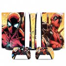 Spiderman decal skin for PS5 digital Console & 2 Controllers